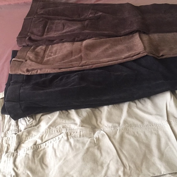 Gap & Tasso Elba corduroy pants 34 waist tall - Picture 3 of 7